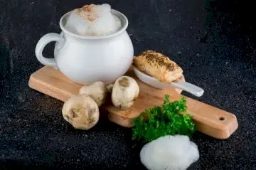 TANDOORI MUSHROOM CHAI 